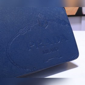 PRADA Saffiano кожаная мужская сумка нового дизайна, модель 2VF05