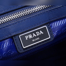 PRADA Saffiano кожаная мужская сумка нового дизайна, модель 2VF05
