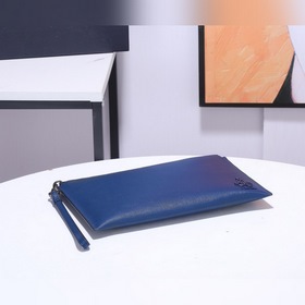 PRADA Saffiano кожа, новая модель мужской сумки-клатча, модель 2N