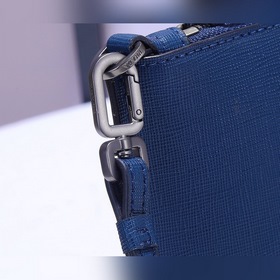 PRADA Saffiano кожа, новая модель мужской сумки-клатча, модель 2N