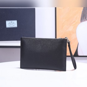 Мужская сумка PRADA, модель 2NG001, с крестообразным узором  Ита