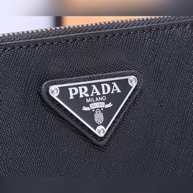 Мужская сумка PRADA, модель 2NG001, с крестообразным узором  Ита