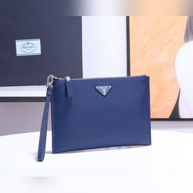 Мужская сумка PRADA, модель 2NG001, с крестообразным узором  Ита