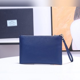 Мужская сумка PRADA, модель 2NG001, с крестообразным узором  Ита