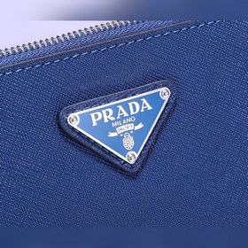 Мужская сумка PRADA, модель 2NG001, с крестообразным узором  Ита