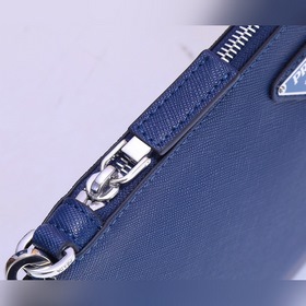 Мужская сумка PRADA, модель 2NG001, с крестообразным узором  Ита