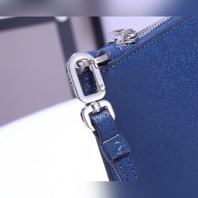 Мужская сумка PRADA, модель 2NG001, с крестообразным узором  Ита