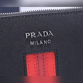 Мужская сумка Prada, модель： 2NG022 Итальянский импортный матери