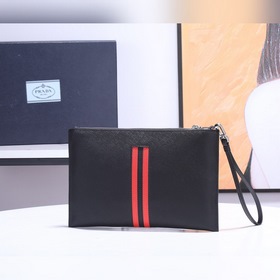 Мужская сумка Prada, модель： 2NG022 Итальянский импортный матери