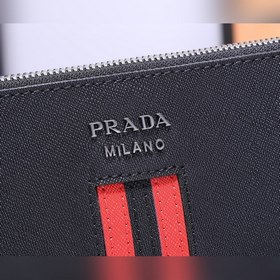 Мужская сумка Prada, модель： 2NG022 Итальянский импортный матери