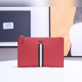 Мужская сумка Prada Модель： 005  Итальянский импортный кожаный