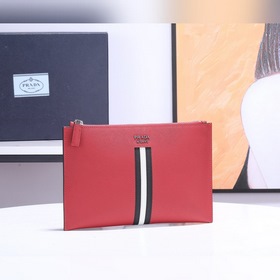 Мужская сумка Prada Модель： 005  Итальянский импортный кожаный 