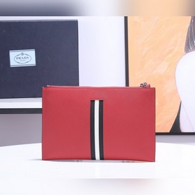Мужская сумка Prada Модель： 005  Итальянский импортный кожаный 