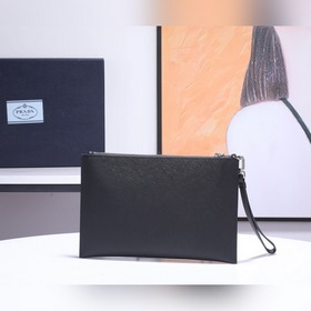 Мужская сумка Prada, модель 2NH036 Импортная кожа с крестообразны