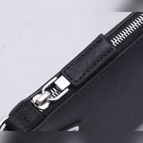 Мужская сумка Prada, модель 2NH036 Импортная кожа с крестообразны