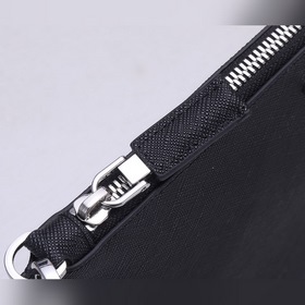 Мужская сумка PRADA, модель 2NG005G Мужская сумка из кожи Saffian