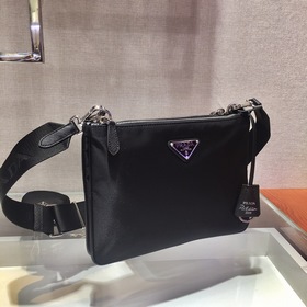 PRADA Новая модель мужской сумки через плечо «три в одном» Изгото