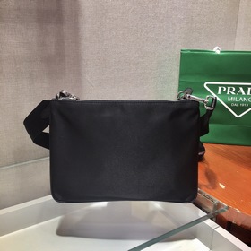 PRADA Новая модель мужской сумки через плечо «три в одном» Изгото