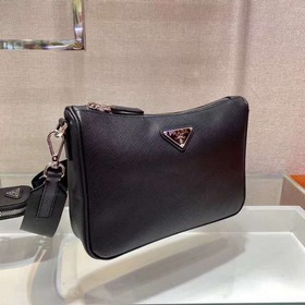 PRADA Кожаная сумка через плечо 3 в 1, модель 2VH113 Кожа/кожа с 