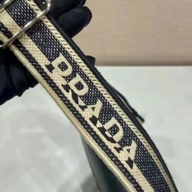 PRADA Мужская сумка через плечо с вышитым ремешком, модель 2VD046