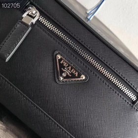 PRADA Модель 2VL012 Мужской поясной кошелек Материал： кожа Saffi