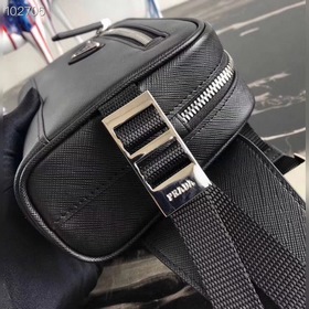 PRADA Модель 2VL012 Мужской поясной кошелек Материал： кожа Saffi