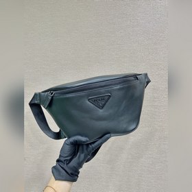 PRADA Новая модель кожаного пояса, модель 2VL033 Телячья кожа — п
