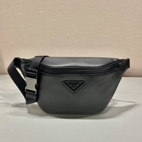 PRADA Новая модель кожаного пояса, модель 2VL033 Телячья кожа — п