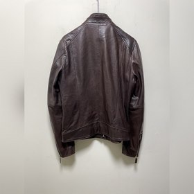 ARMANI Новая мотоциклетная кожаная куртка Изготовлена из турецкой
