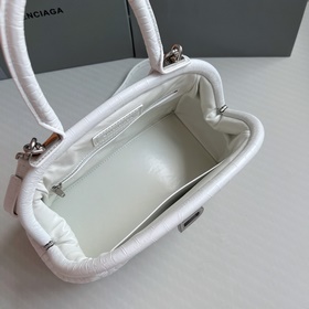 Овечья кожа внутри Сумка Balenciaga Editor в форме песочных часов