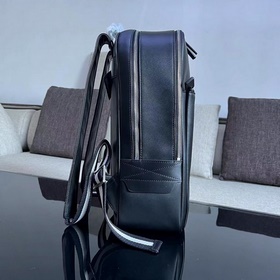 Рюкзак Bally из высококачественной импортной кожи, с логотипом из