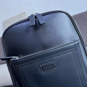 Рюкзак Bally из высококачественной импортной кожи, с логотипом из