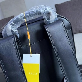 Рюкзак Bally из высококачественной импортной кожи, с логотипом из