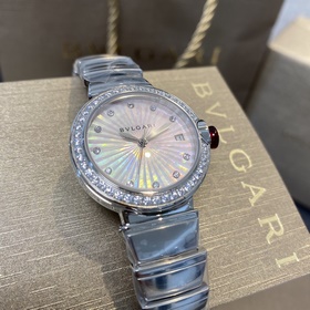 Часы BVLGARI LVCEA из серии Halo С циферблатом из перламутра, укр