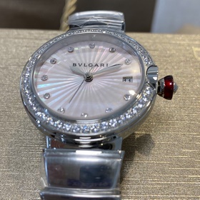 Часы BVLGARI LVCEA из серии Halo С циферблатом из перламутра, укр