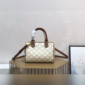 CELINE | Ботинки из кожи с небольшим логотипом Логотип TRIOMPHE C