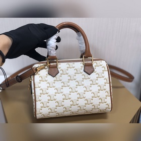 CELINE | Ботинки из кожи с небольшим логотипом Логотип TRIOMPHE C