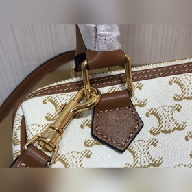 CELINE | Ботинки из кожи с небольшим логотипом Логотип TRIOMPHE C