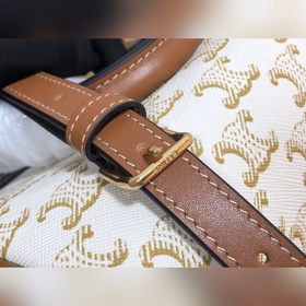CELINE | Ботинки из кожи с небольшим логотипом Логотип TRIOMPHE C