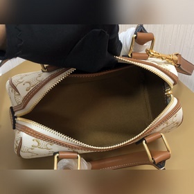 CELINE | Ботинки из кожи с небольшим логотипом Логотип TRIOMPHE C