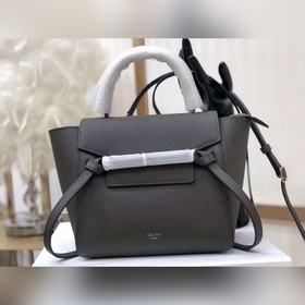 CELINE BELT NANO Сумка из зернистой кожи Для работы Кожа с зерни