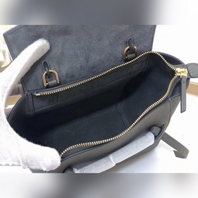 CELINE BELT NANO Сумка из зернистой кожи Для работы Кожа с зерни