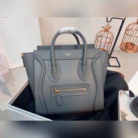 Сумка Celine Luggage с улыбающимся лицом Итальянская телячья кожа