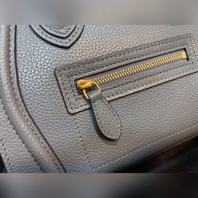 Сумка Celine Luggage с улыбающимся лицом Итальянская телячья кожа