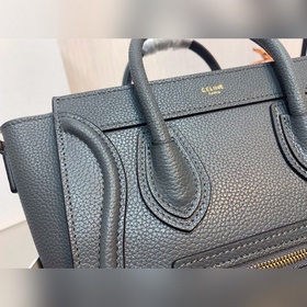 Сумка Celine Luggage с улыбающимся лицом Итальянская телячья кожа