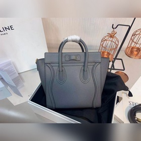 Сумка Celine Luggage с улыбающимся лицом Итальянская телячья кожа