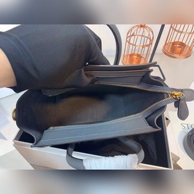 Сумка Celine Luggage с улыбающимся лицом Итальянская телячья кожа