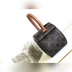 CELINE BOX TRIOMPHE Маленькая круглая шкатулка Изысканная жестка