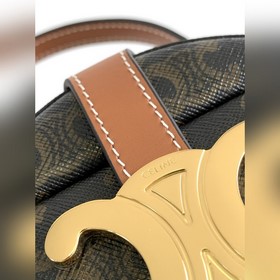 CELINE BOX TRIOMPHE Маленькая круглая шкатулка Изысканная жестка