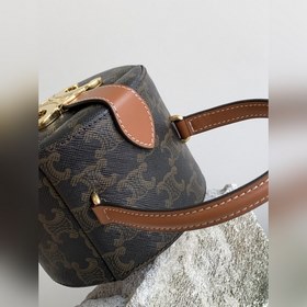 CELINE BOX TRIOMPHE Маленькая круглая шкатулка Изысканная жестка